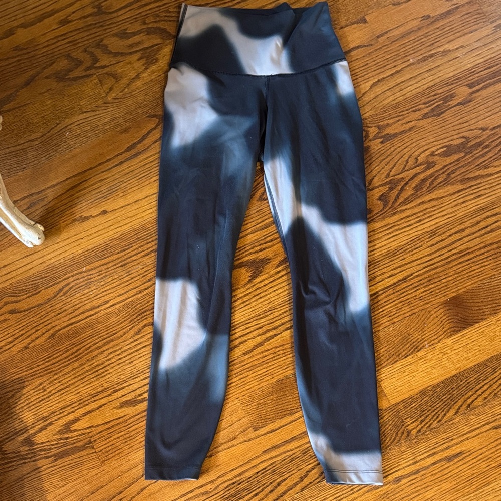 Nike Black and Gray Yoga Leggings
